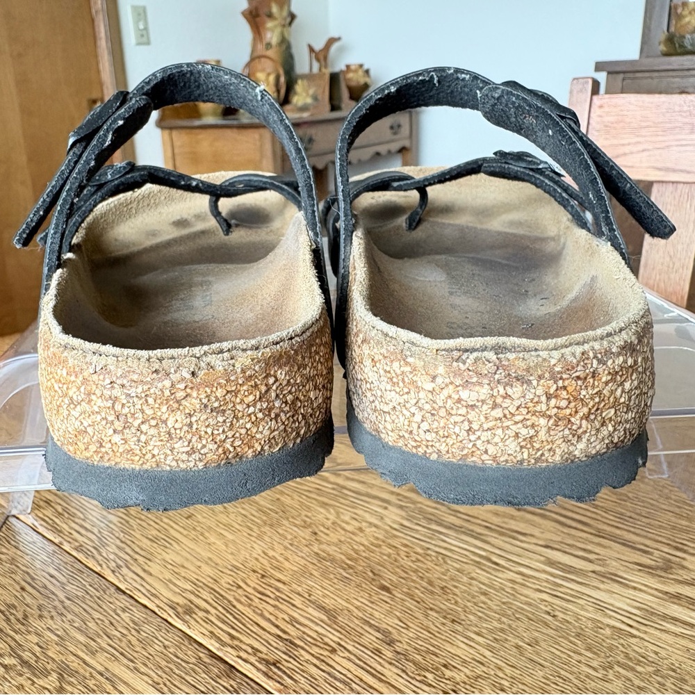 Birkenstock Mayari Women toe loop design black size 38 EU/8 US - Picture 6 of 12